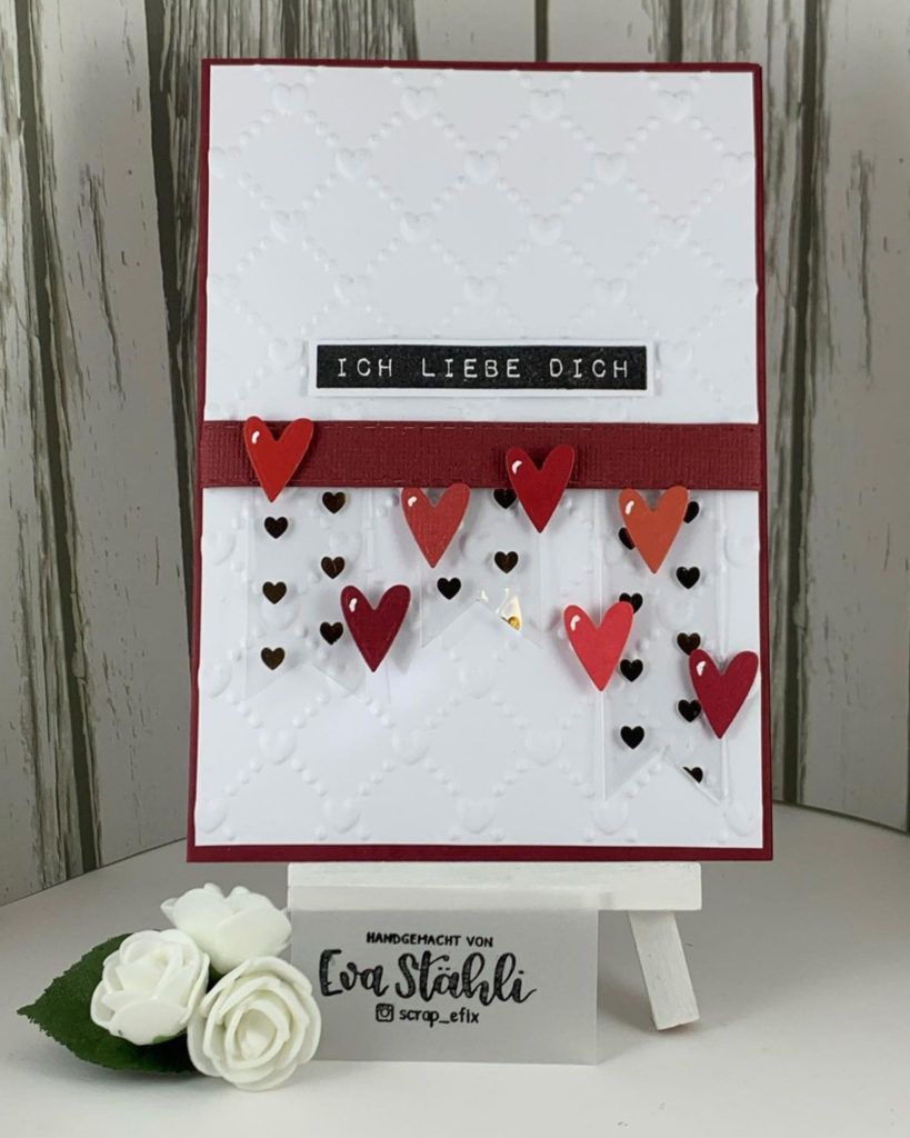 Personalisiertes 'ICH LIEBE DICH' Karte – Für Valentinstag, Verlobung & Liebeserklärung
