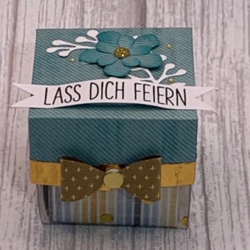 Mini Explosionsbox Geburtstag