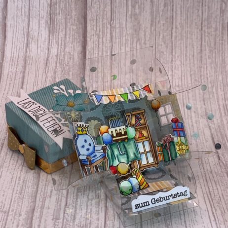 Mini Explosionsbox Geburtstag – Bild 3