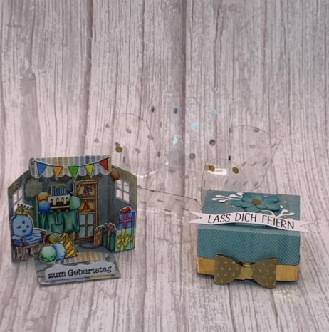 Mini Explosionsbox Geburtstag – Bild 2
