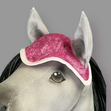 Fliegenohren pink-weiss