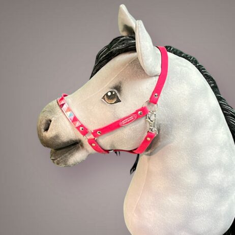 Halfter Wildlederimitat pink